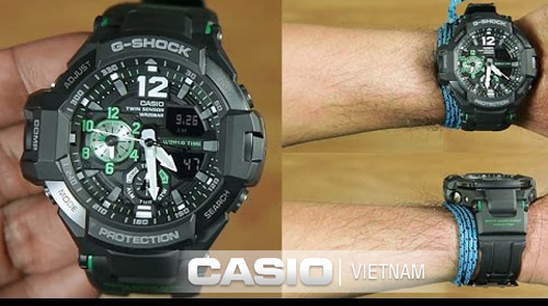 Đồng hồ Casio G-Shock GA-1100-1A3DR Chống nước 200 mét